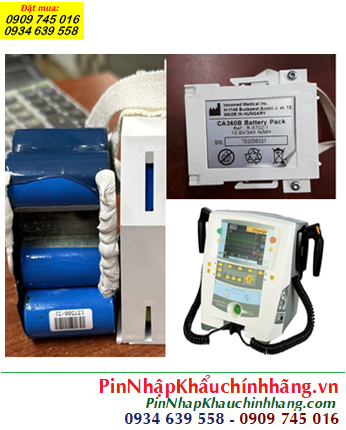 Pin sạc NiMh 10.8v-3000mAh Pin máy sốc tim CARDIO AID CA360B /Nhận thay Pin 
